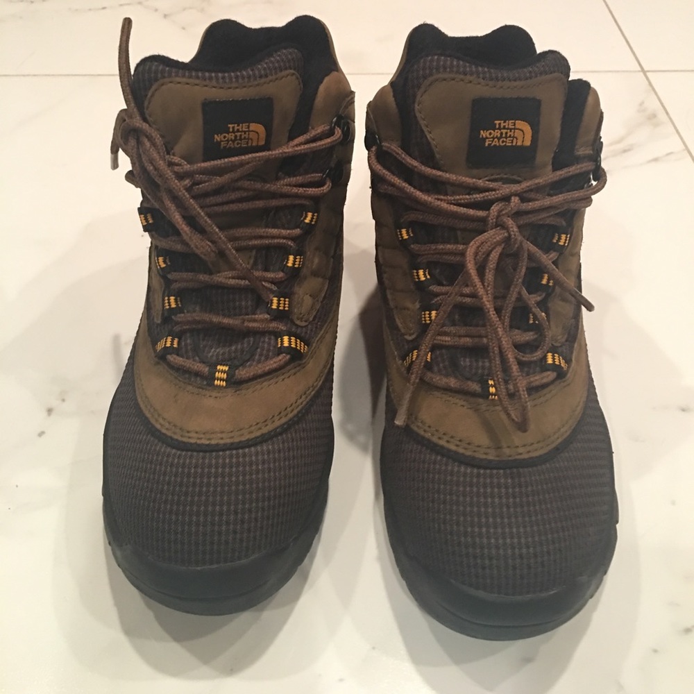 The North Face Brown leather Unisex Hiking Boot